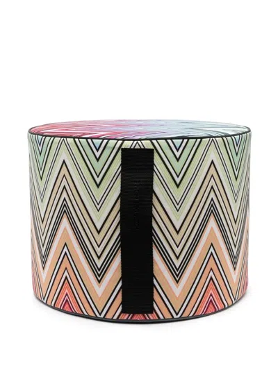 Missoni Kew Zig-zag Cylinder In Green