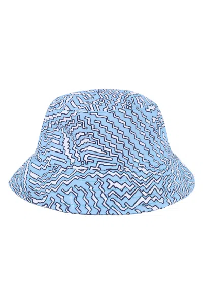Missoni Kids Light Blue Pattern Bucket Hat