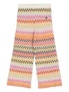 Missoni Zigzag-woven Knitted Trousers