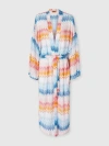 Missoni Zigzag Lamé Cover-up In Multicoloured