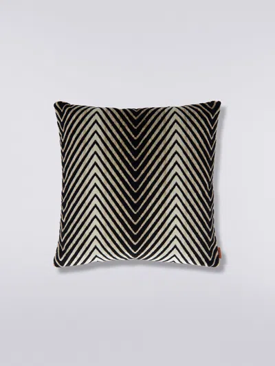Missoni Ziggy 40x40 Cm Viscose Blend Zigzag Cushion In Multi