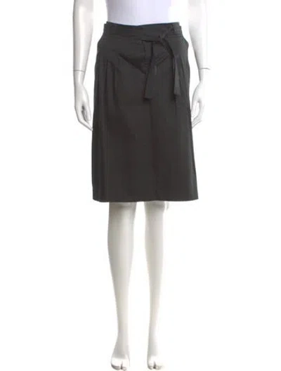 Pre-owned Missoni Knee-length Skirt In Gray