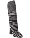 Missoni Knit Boot In Black