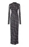 Missoni Zigzag Wool-blend Midi Dress In Multi