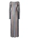 Missoni Handcrafted Knit Midi Dress With Long Sleeves