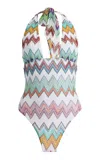 Missoni Knit One-piece Swimsuit In Multi