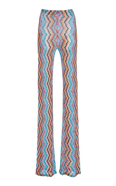 Missoni Straight-leg Viscose Pants In Multi