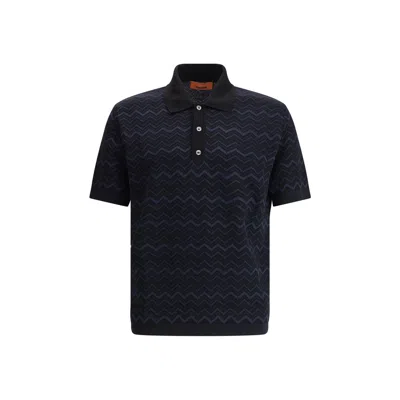 MISSONI KNIT POLO SHIRT