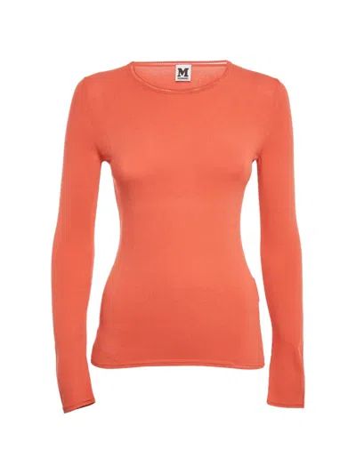 Pre-owned Missoni Knit Sweatshirt In Orange