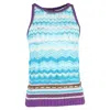 Missoni Knit Top In Multicolor Cotton