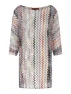 Missoni Relaxed Fit Knit Top With Zigzag Design In Multi