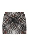 Missoni Knit Tweed Mini Skirt In Multi