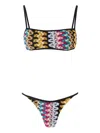 Missoni Scoop-neck Bikini In Black