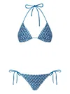 Missoni Knitted Bikini In Blue