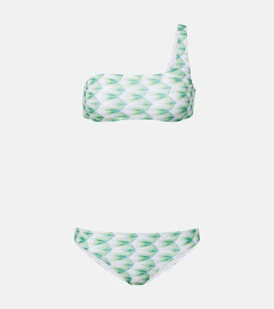 Missoni Knitted Bikini In Green