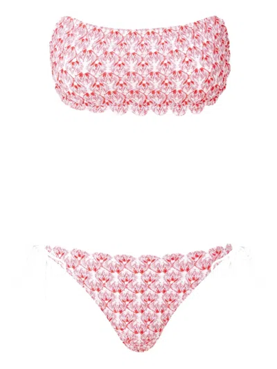 Missoni Knitted Bikini In Pink