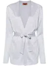 Missoni Metallic-threading Belted Cardigan