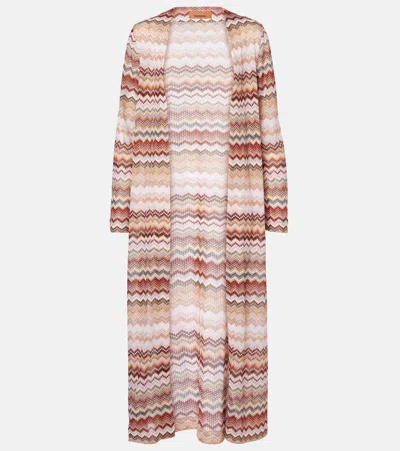 Missoni Knitted Cardigan In Pink