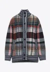 Missoni Knitted Cardigan In Wool Blend In Multi