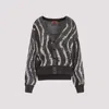 Missoni Brown Sweater For Versatility Sweaters In Black