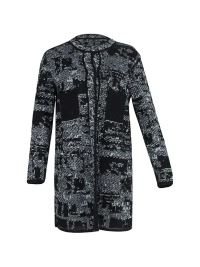 Pre-owned Missoni Knitted Coat In Black