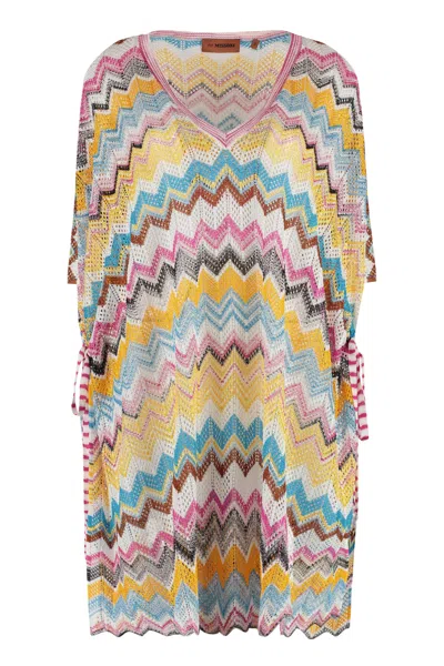 MISSONI KNITTED COVER-UP DRESS