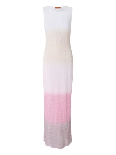 Missoni Knitted Dress In Pink