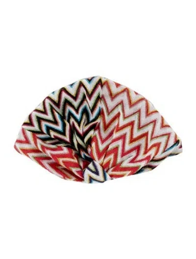 Pre-owned Missoni Knitted Hat In White