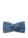 Missoni Knitted Headband In Blue