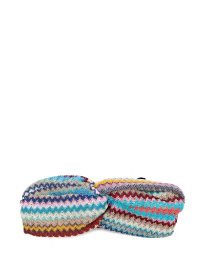 Missoni Knitted Headband In Multi