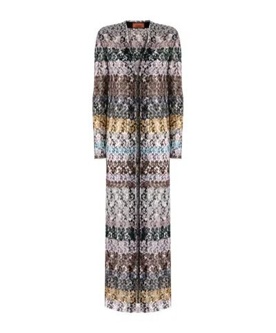 MISSONI KNITTED LONG CARDIGAN