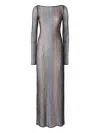 Missoni Handcrafted Knit Midi Dress With Long Sleeves