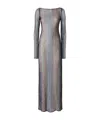 Missoni Handcrafted Knit Midi Dress With Long Sleeves