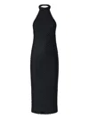 Missoni Midi Dress With Halter Neck In Black