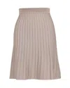 Missoni Knitted Skirt In Pink Nylon Polyamide In Pink