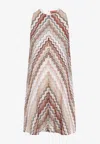 Missoni Sleeveless Dress In Multicolor