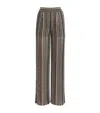 Missoni Knitted Stripe Wide-leg Trousers