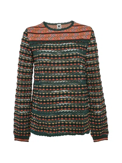 Pre-owned Missoni Knitted Sweater In Blue