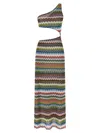 Missoni Knitted Swimwear Cover Up Dresses Multicolor In Multi