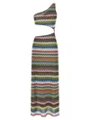 Missoni Knitted Swimwear Cover Up Dresses Multicolor In Multi