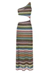 Missoni Knitted Swimwear Cover Up Dresses Multicolor In Multi