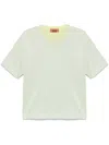 Missoni Knitted T-shirt In Green