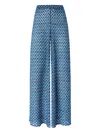 Missoni Knitted Trousers In Blue
