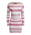 Missoni Zigzag-woven Crochet Minidress