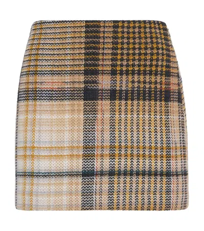 Missoni Knitted Zigzag Mini Skirt In Multi