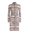 Missoni Knitted Zigzag Shirt Midi Dress