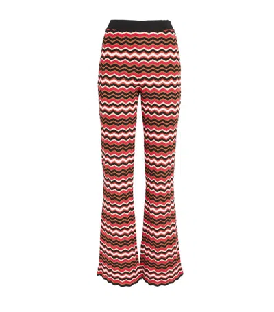 MISSONI KNITTED ZIGZAG TROUSERS