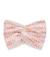 Missoni Knot-front Zigzag Headband In Multi