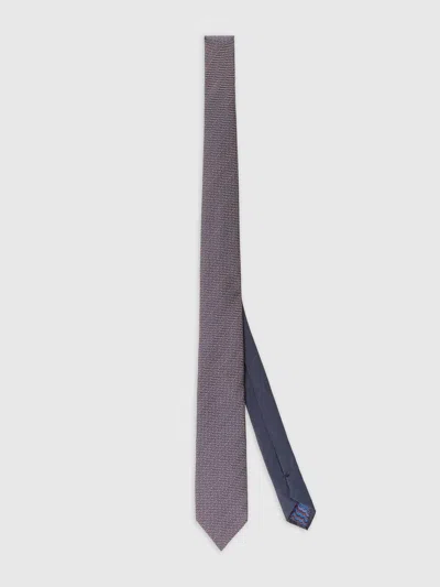 Missoni Tie With Oblique Chevron Pattern