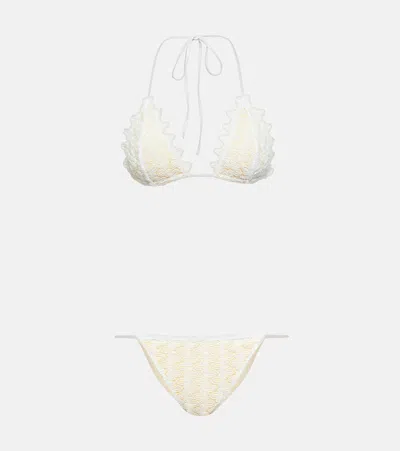 Missoni Lace Bikini In White